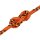 vidaXL Bootsseil Orange 4 mm 25 m Polypropylen