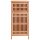 vidaXL Badschrank 42x29x82 cm Massivholz Nussbaum