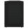 vidaXL Gartenschrank Schwarz 198x55,5x80 cm Poly Rattan