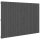 vidaXL Wand-Kopfteil Grau 159,5x3x110 cm Massivholz Kiefer