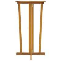 vidaXL Bartisch Klappbar 90x65x105 cm Massivholz Teak