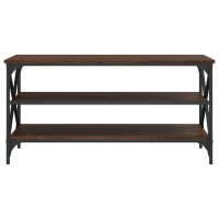vidaXL TV-Schrank Braun Eichen-Optik 100x40x50 cm Holzwerkstoff