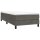 vidaXL Boxspringbett Dunkelgrau 90x190 cm Samt