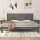 vidaXL Wand-Kopfteil Grau 166x3x63 cm Massivholz Kiefer