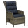 vidaXL 7-tlg. Garten-Essgruppe Braun Poly Rattan
