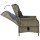 vidaXL 7-tlg. Garten-Essgruppe Braun Poly Rattan