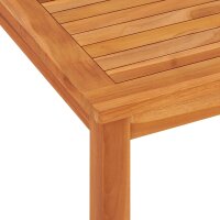 vidaXL 4-tlg. Garten-Essgruppe Massivholz Teak