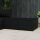 vidaXL Gartenhocker mit Kissen 2 Stk. Schwarz Poly Rattan