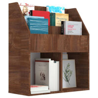 vidaXL Kinder-B&uuml;cherregal Braun Eiche 71x30x78,5 cm Holzwerkstoff