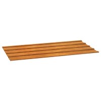 vidaXL Dachplatten 12 Stk. Rostig 80x44 cm Cortenstahl