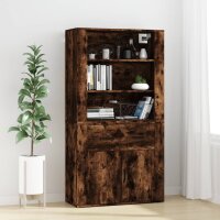 vidaXL Highboard R&auml;uchereiche Holzwerkstoff