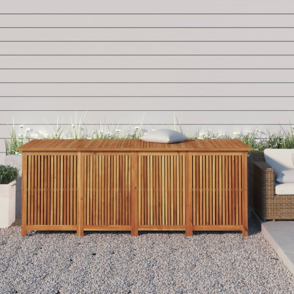 vidaXL Gartentruhe 200x80x75 cm Massivholz Akazie