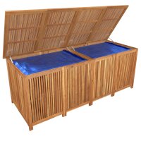 vidaXL Gartentruhe 200x80x75 cm Massivholz Akazie