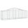 vidaXL Gabionen mit Hochbogen 20 Stk. 200x50x60/80 cm Verzinktes Eisen