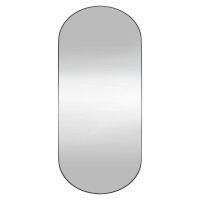 vidaXL Wandspiegel 30x70 cm Glas Oval