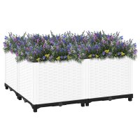 vidaXL Hochbeet 80x80x38 cm Polypropylen