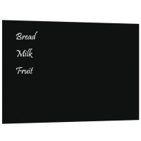 vidaXL Magnettafel Wandmontage Schwarz 60x40 cm ...