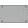 vidaXL Magnettafel Wandmontage Schwarz 60x40 cm  Hartglas