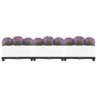 vidaXL Hochbeet 120x40x23 cm Polypropylen