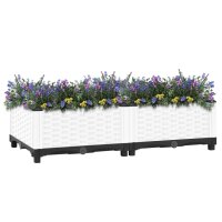 vidaXL Hochbeet 80x40x23 cm Polypropylen