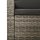 vidaXL 6-tlg. Garten-Lounge-Set mit Kissen Grau Poly Rattan