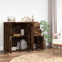 vidaXL Sideboard R&auml;uchereiche 91x29,5x75 cm Holzwerkstoff