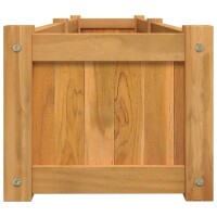 vidaXL Hochbeet 150x30x25 cm Massivholz Teak