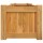 vidaXL Hochbeet 150x30x25 cm Massivholz Teak