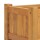 vidaXL Hochbeet 150x30x25 cm Massivholz Teak