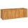 vidaXL Hochbeet 150x50x50 cm Massivholz Teak