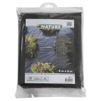 Nature Abdeckfolie 4x6 m 50&micro; Schwarz