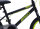 AMIGO BMX Danger 16 Zoll Junior Felgenbremse Schwarz/Gelb