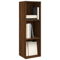 vidaXL B&uuml;cherschrank/TV-Schrank Braun Eichen-Optik 36x30x114 cm