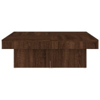 vidaXL Couchtisch Braun Eichen-Optik 90x90x28 cm Holzwerkstoff