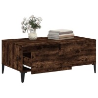 vidaXL Couchtisch R&auml;uchereiche 90x50x36,5 cm Holzwerkstoff