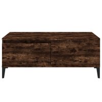 vidaXL Couchtisch R&auml;uchereiche 90x50x36,5 cm Holzwerkstoff