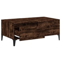 vidaXL Couchtisch R&auml;uchereiche 90x50x36,5 cm Holzwerkstoff