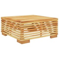 vidaXL 7-tlg. Garten-Lounge-Set mit Kissen Massivholz Teak