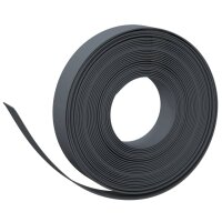 vidaXL Rasenkanten 4 Stk. Grau 10 m 10 cm Polyethylen