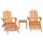 vidaXL 3-tlg. Garten-Lounge-Set Adirondack Massivholz Akazie