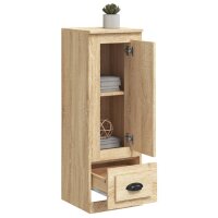 vidaXL Highboard Sonoma-Eiche 36x35,5x103,5 cm Holzwerkstoff