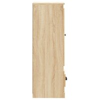 vidaXL Highboard Sonoma-Eiche 36x35,5x103,5 cm Holzwerkstoff