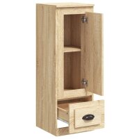 vidaXL Highboard Sonoma-Eiche 36x35,5x103,5 cm Holzwerkstoff