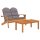 vidaXL 3-tlg. Garten-Lounge-Set Adirondack Massivholz Akazie