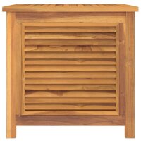 vidaXL Gartenbox mit Beutel 60x50x58 cm Massivholz Teak