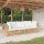 vidaXL 3-tlg. Garten-Lounge-Set mit Kissen Massivholz Teak