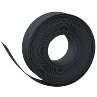 vidaXL Rasenkanten 2 Stk. Schwarz 10 m 15 cm Polyethylen