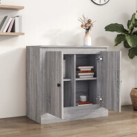 vidaXL Sideboard Grau Sonoma 70x35,5x67,5 cm Holzwerkstoff