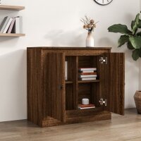 vidaXL Sideboard Braun Eichen-Optik 70x35,5x67,5 cm Holzwerkstoff