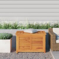 vidaXL Gartenbox mit Beutel 90x50x58 cm Massivholz Teak